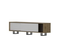 Comodă TV Hanah Home Askal Ud White Oak White imaginea #4 — magazin online Desire.md