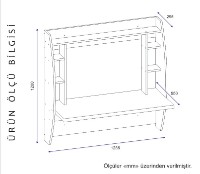 Masa de birou Hanah Home Buglem White imaginea #4 — magazin online Desire.md