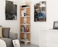 Стеллаж Hanah Home Als Teak White