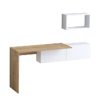 Masa de birou Hanah Home Tiff.White Oak imaginea #4 — magazin online Desire.md