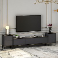 Comodă TV Hanah Home Imaj Anthracite imaginea #2 — magazin online Desire.md