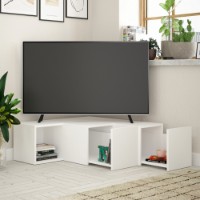 Comodă TV Hanah Home Compact White imaginea #2 — magazin online Desire.md