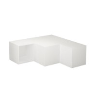 Comodă TV Hanah Home Compact White imaginea #3 — magazin online Desire.md
