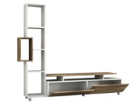 Comodă TV Hanah Home Tulip White Walnut imaginea #8 — magazin online Desire.md