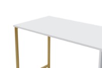 Masa de birou Hanah Home Twin White Gold imaginea #7 — magazin online Desire.md
