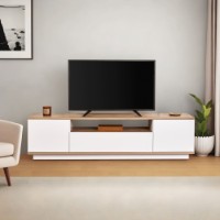 Comodă TV Hanah Home Veramont White Cadiz Oak imaginea #2 — magazin online Desire.md