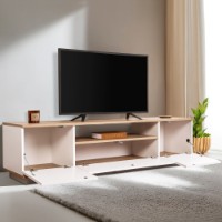 Comodă TV Hanah Home Veramont White Cadiz Oak imaginea #3 — magazin online Desire.md