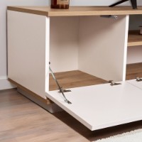 Comodă TV Hanah Home Veramont White Cadiz Oak imaginea #4 — magazin online Desire.md