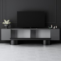 Comodă TV Hanah Home Bohem Anthracite Black imaginea #3 — magazin online Desire.md