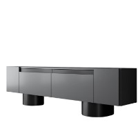 Comodă TV Hanah Home Bohem Anthracite Black imaginea #6 — magazin online Desire.md