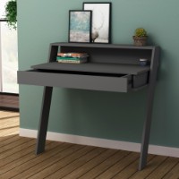 Masa de birou Hanah Home Cowork Anthracite imaginea #2 — magazin online Desire.md