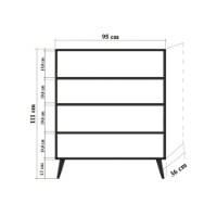 Dulăpior Hanah Home Multilux 220 imaginea #8 — magazin online Desire.md