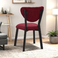 Scaun Hanah Home Elma Burgundy imaginea #3 — magazin online Desire.md