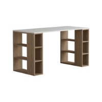 Masa de birou Hanah Home Colmar White Oak imaginea #2 — magazin online Desire.md