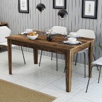 Обеденный стол Hanah Home Milan 516 Walnut фото №1 — интернет-магазин Desire.md