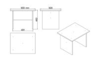 Set mobilier birou Hanah Home Vo15-Ba imaginea #8 — magazin online Desire.md