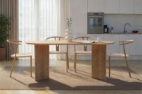 Masă pentru bucătărie Hanah Home Sablin Sapphire Oak imaginea #2 — magazin online Desire.md
