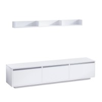 Comodă TV Hanah Home Prag White imaginea #3 — magazin online Desire.md