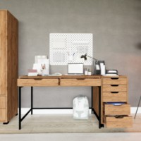 Masa de birou Hanah Home Atlas 1600-59 imaginea #4 — magazin online Desire.md