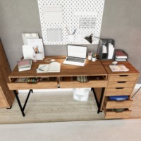 Masa de birou Hanah Home Atlas 1600-59 imaginea #7 — magazin online Desire.md