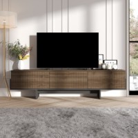 Comodă TV Hanah Home Hege Walnut Black