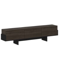 Comodă TV Hanah Home Hege Walnut Black imaginea #5 — magazin online Desire.md