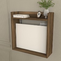 Masa de birou Hanah Home Laptop White Walnut imaginea #3 — magazin online Desire.md