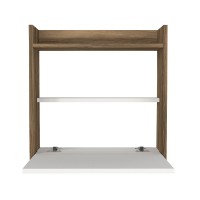 Masa de birou Hanah Home Laptop White Walnut imaginea #6 — magazin online Desire.md