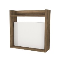 Masa de birou Hanah Home Laptop White Walnut imaginea #7 — magazin online Desire.md