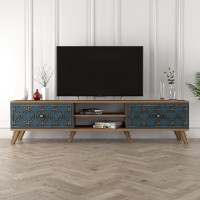 Comodă TV Hanah Home Class Walnut Chalcedony