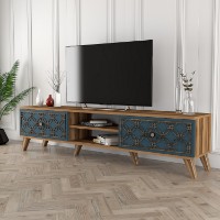 Comodă TV Hanah Home Class Walnut Chalcedony imaginea #2 — magazin online Desire.md