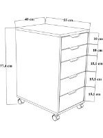 Тумба Hanah Home Caisson 1600-78 фото №6 — интернет-магазин Desire.md