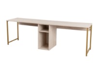 Masa de birou Hanah Home Twin Travertine Gold imaginea #5 — magazin online Desire.md