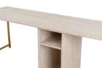 Masa de birou Hanah Home Twin Travertine Gold imaginea #6 — magazin online Desire.md