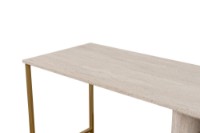 Masa de birou Hanah Home Twin Travertine Gold imaginea #8 — magazin online Desire.md