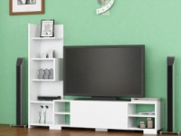 Comodă TV Hanah Home Pera White