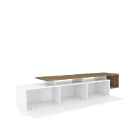 Comodă TV Hanah Home Pia Walnut White imaginea #5 — magazin online Desire.md