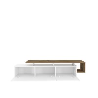 Comodă TV Hanah Home Pia Walnut White imaginea #6 — magazin online Desire.md