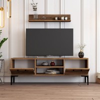 Comodă TV Hanah Home Riga Walnut imaginea #3 — magazin online Desire.md