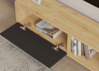 Comodă TV Hanah Home Yonca Anthracite Oak imaginea #3 — magazin online Desire.md