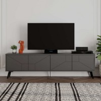 Comodă TV Hanah Home Dune Anthracite