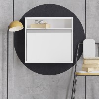 Masa de birou Hanah Home Optimum White imaginea #3 — magazin online Desire.md