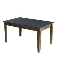 Обеденный стол Hanah Home Milan 513 Walnut Anthracite фото №5 — интернет-магазин Desire.md