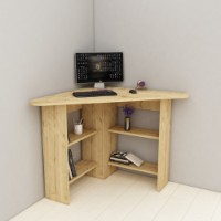 Masa de birou Hanah Home Corner Sapphire Oak imaginea #2 — magazin online Desire.md