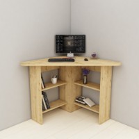 Masa de birou Hanah Home Corner Sapphire Oak imaginea #3 — magazin online Desire.md