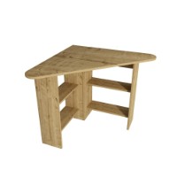 Masa de birou Hanah Home Corner Sapphire Oak imaginea #5 — magazin online Desire.md
