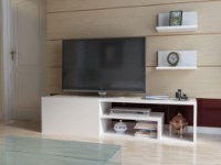 Comodă TV Hanah Home Zeplin White imaginea #2 — magazin online Desire.md