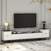 Comodă TV Hanah Home Imaj White Marble imaginea #3 — magazin online Desire.md