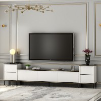 Comodă TV Hanah Home Imaj White Marble imaginea #4 — magazin online Desire.md