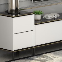Comodă TV Hanah Home Imaj White Marble imaginea #6 — magazin online Desire.md